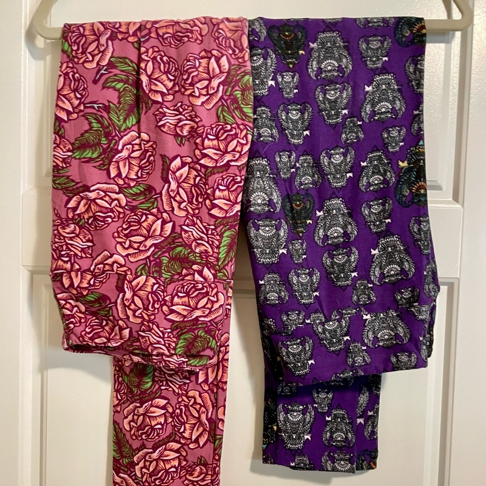 LuLaRoe leggings.